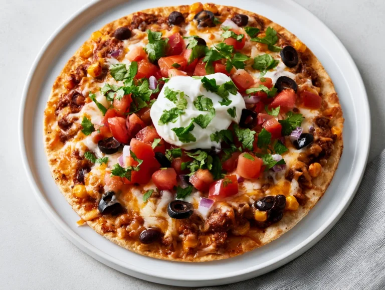 Homemade Mexican Pizza Recipe