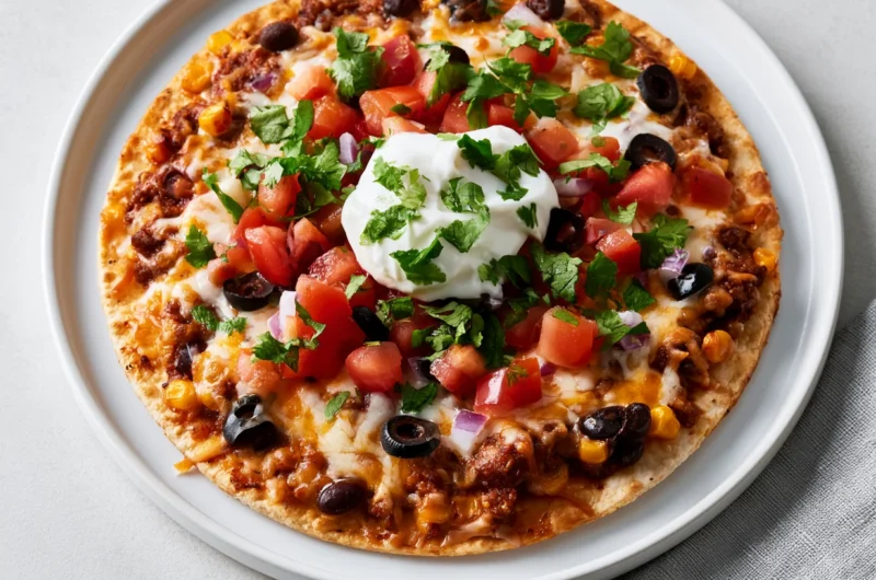 Homemade Mexican Pizza Recipe