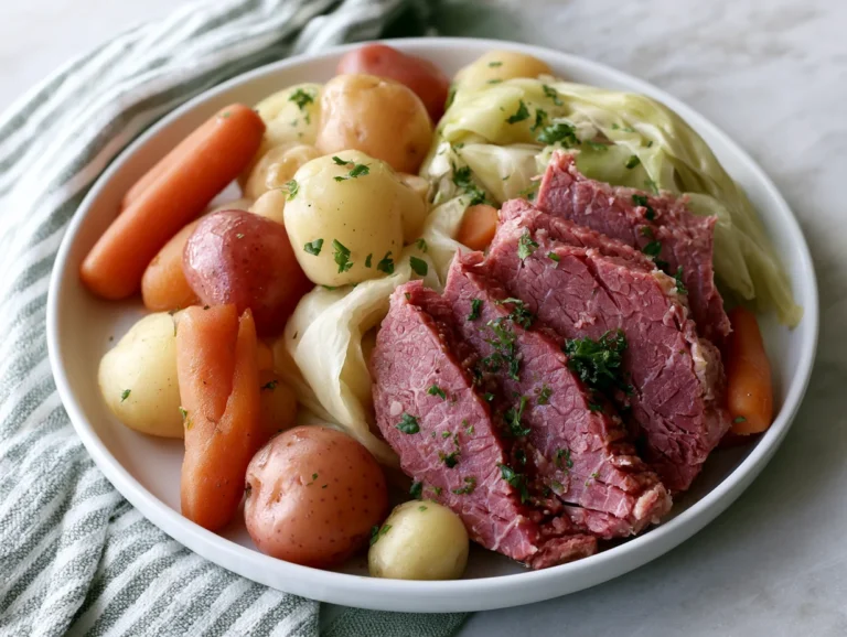 Irish Corned Beef and Cabbage Recipe