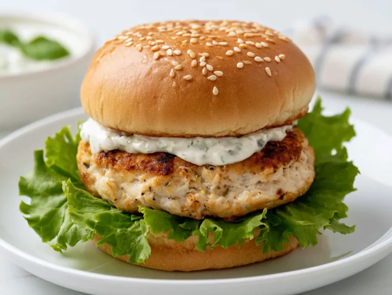 Juicy Chicken Burger Recipe
