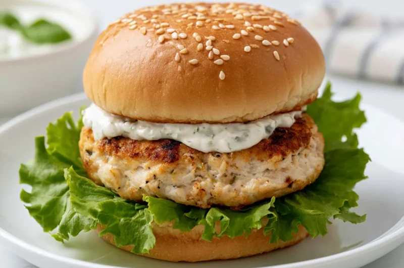 Juicy Chicken Burger Recipe