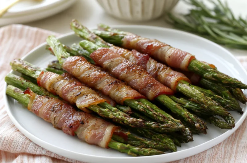 Keto Bacon-Wrapped Asparagus Recipe