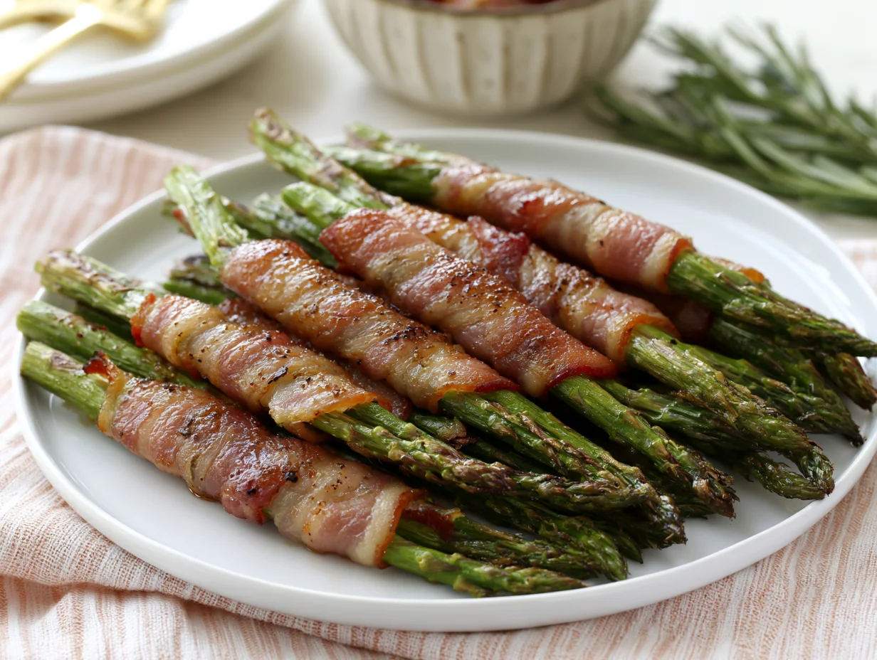 Keto Bacon-Wrapped Asparagus Recipe