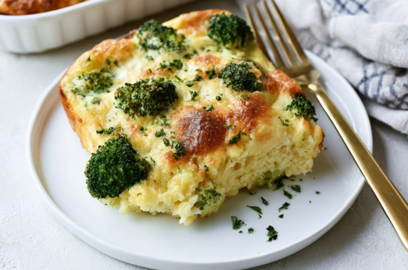 Keto Broccoli Casserole Recipe