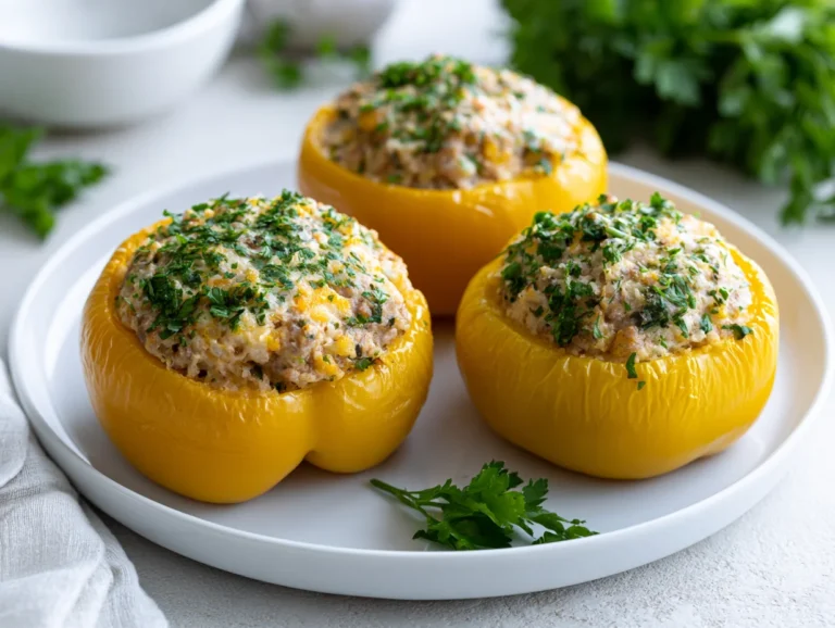 Keto Stuffed Bell Peppers Recipe