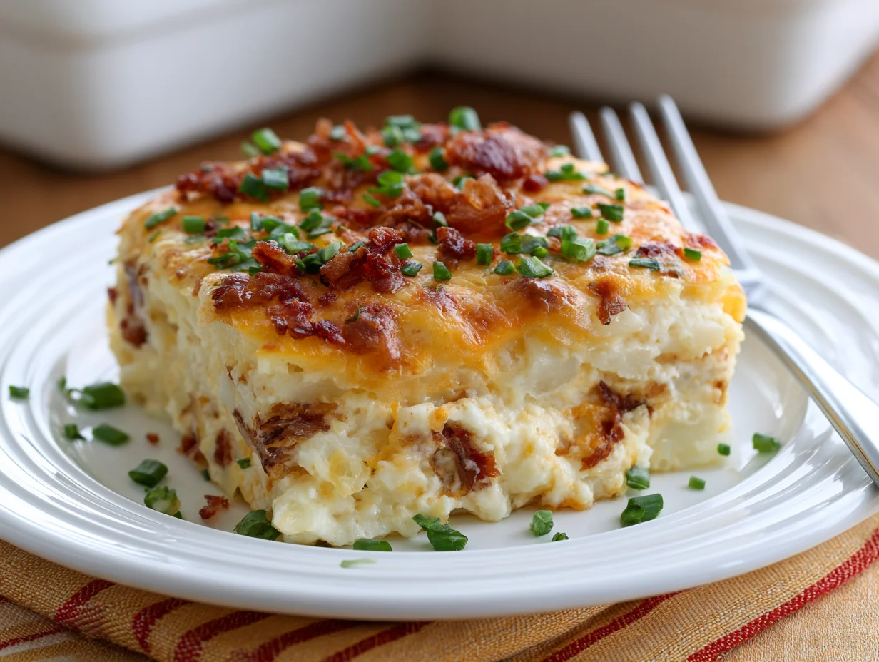 Loaded Baked Potato Casserole Recipe