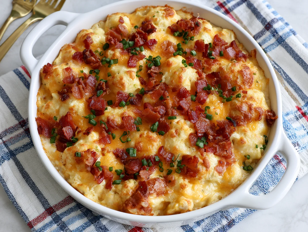 Loaded Cauliflower Casserole Recipe