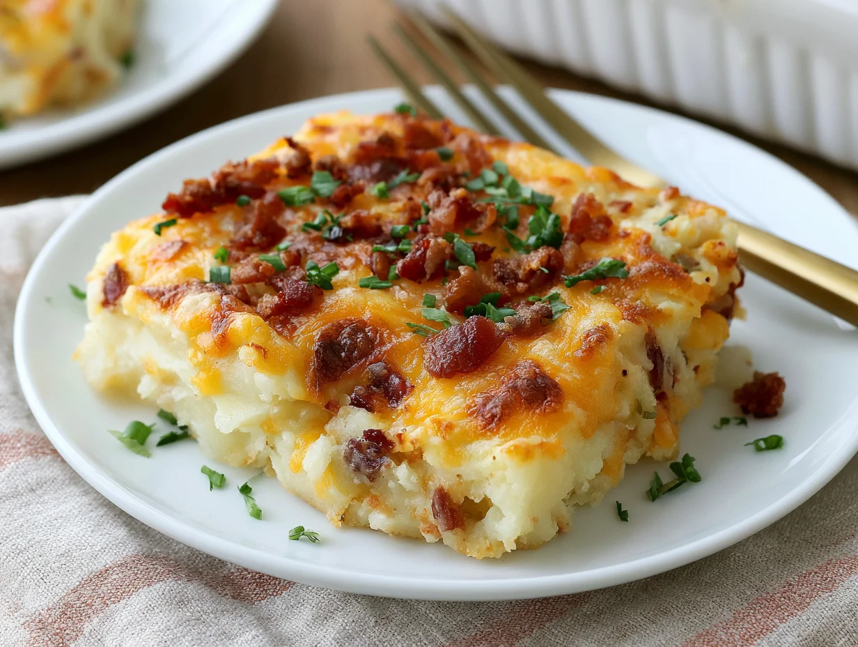 Loaded Twice Baked Potato Casserole Recipe