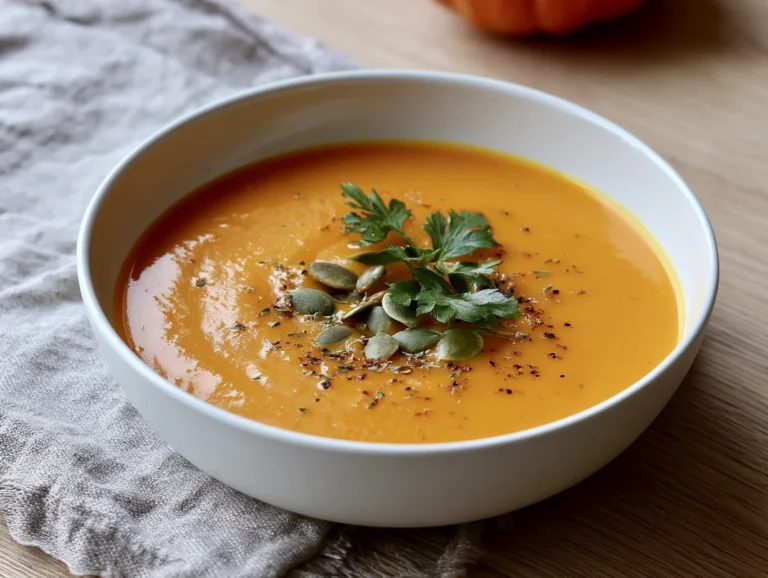 Low-Calorie Pumpkin Soup Recipe
