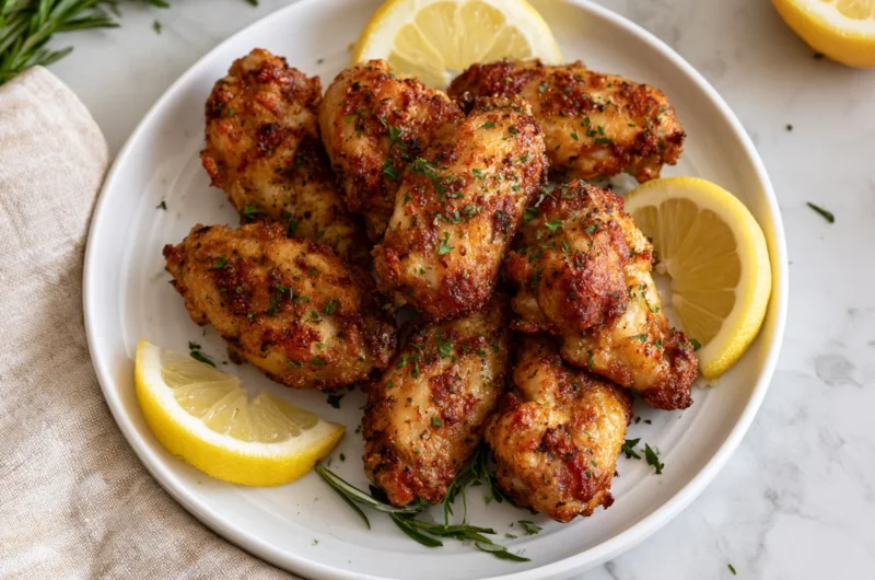 Low-Carb Baked Chicken Wings Recipe