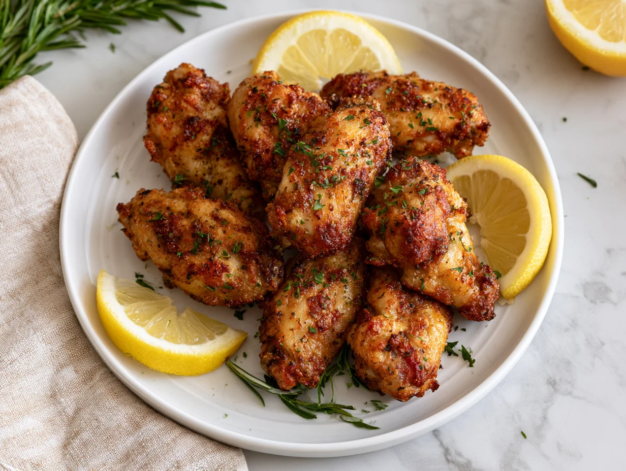 Low-Carb Baked Chicken Wings Recipe
