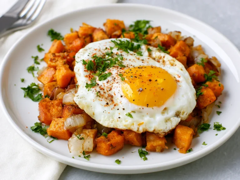 Low-Carb Sweet Potato Hash Recipe