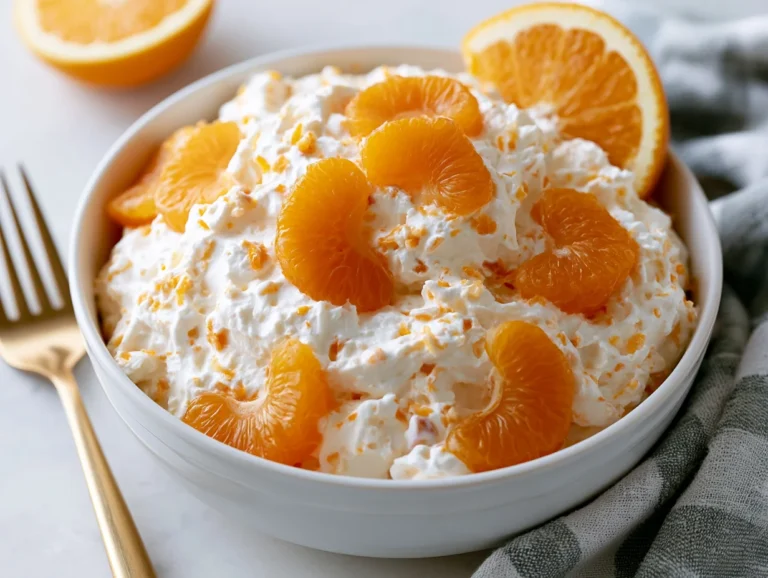 Orange Fluff Jello Salad Recipe