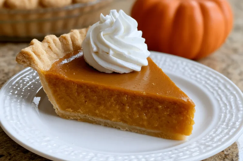 Perfect Pumpkin Pie Recipe
