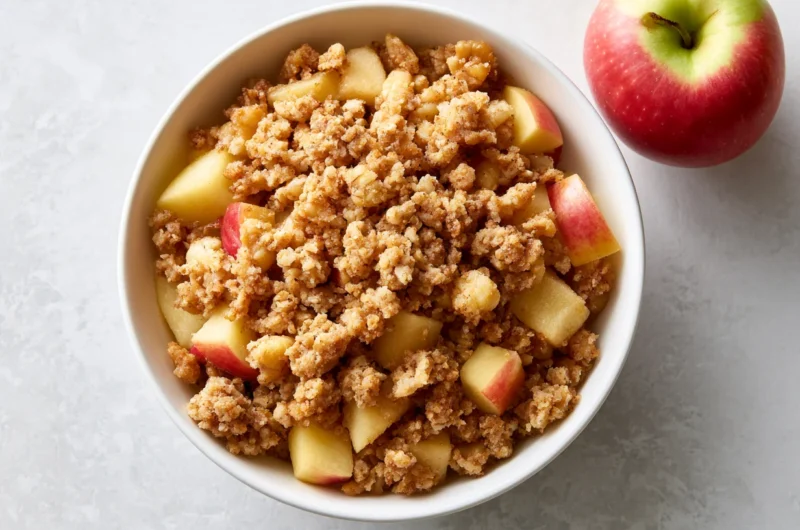 Quick Apple Crisp Recipe