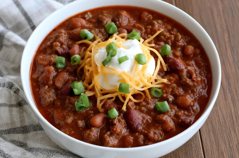 Quick & Easy Chili Recipe