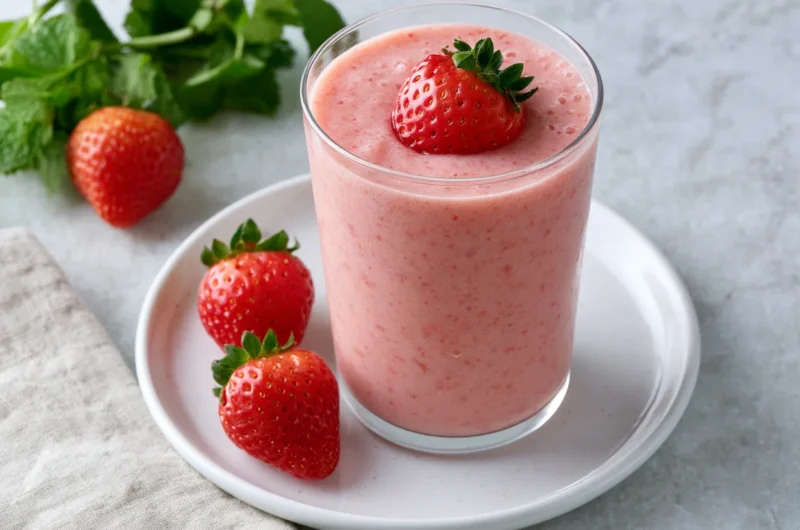 Refreshing Strawberry Smoothie Recipe