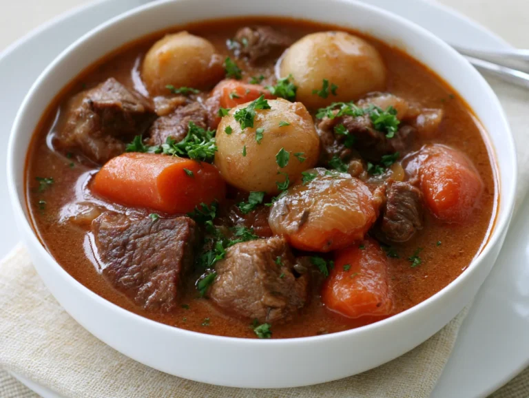 Rich & Hearty Beef Stew Recipe