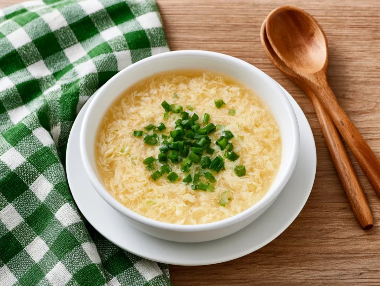 Silky Egg Drop Soup Recipe