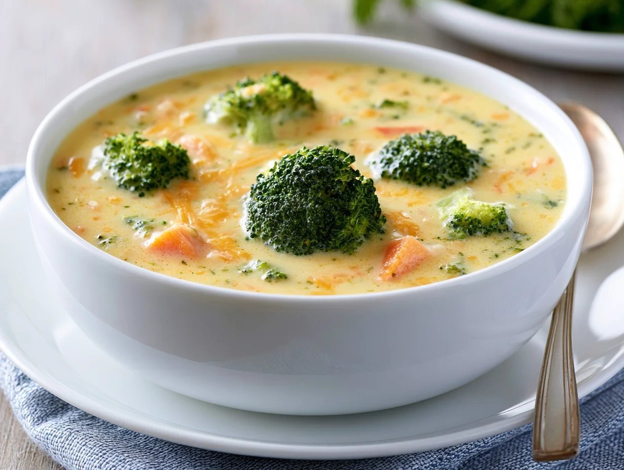 Simple Broccoli Cheese Soup Recipe
