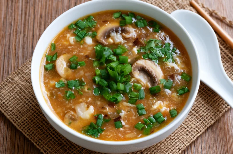 Spicy Hot and Sour Soup Recipe