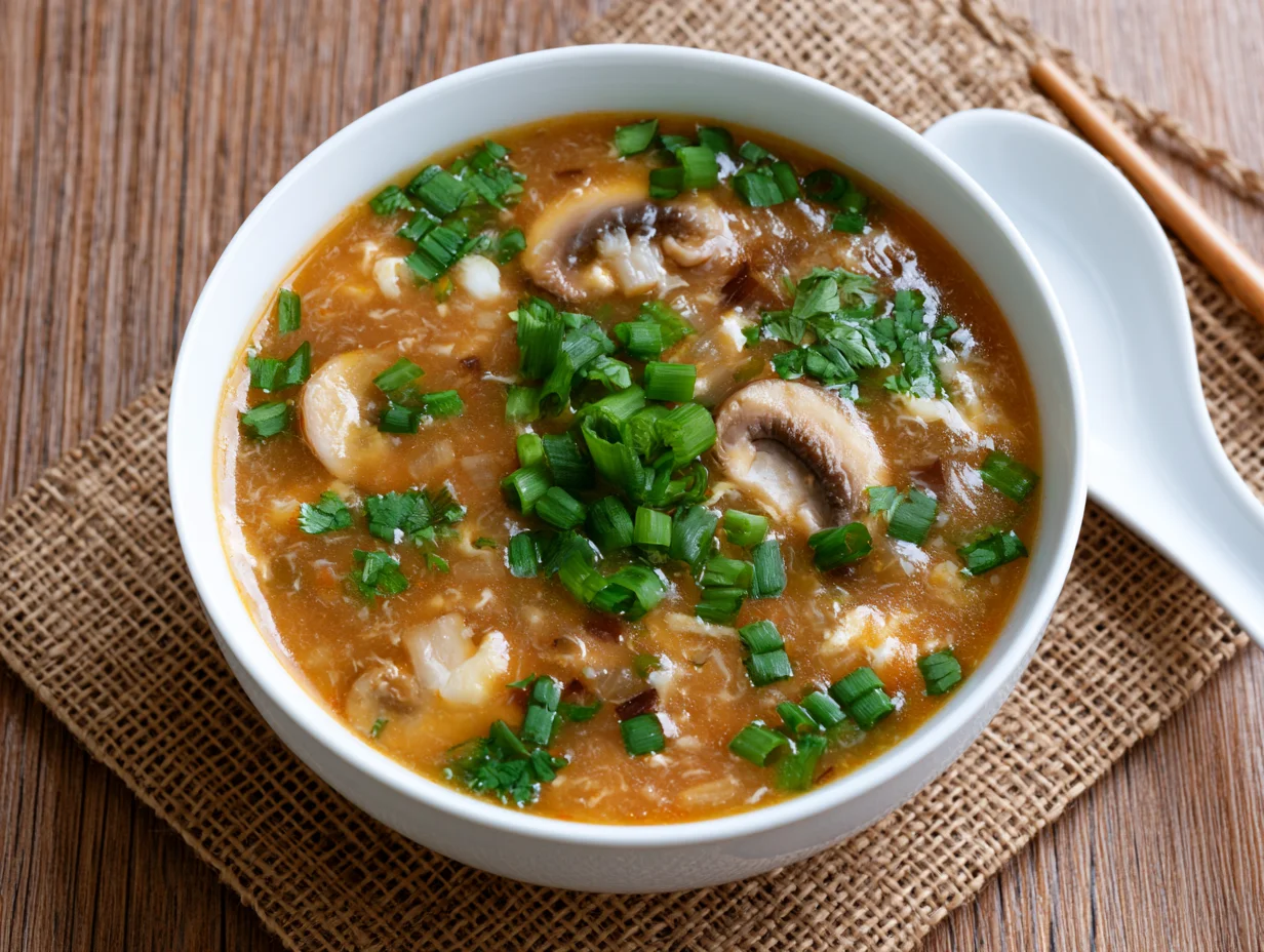 Spicy Hot and Sour Soup Recipe