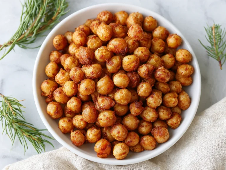 Spicy Roasted Chickpeas Recipe