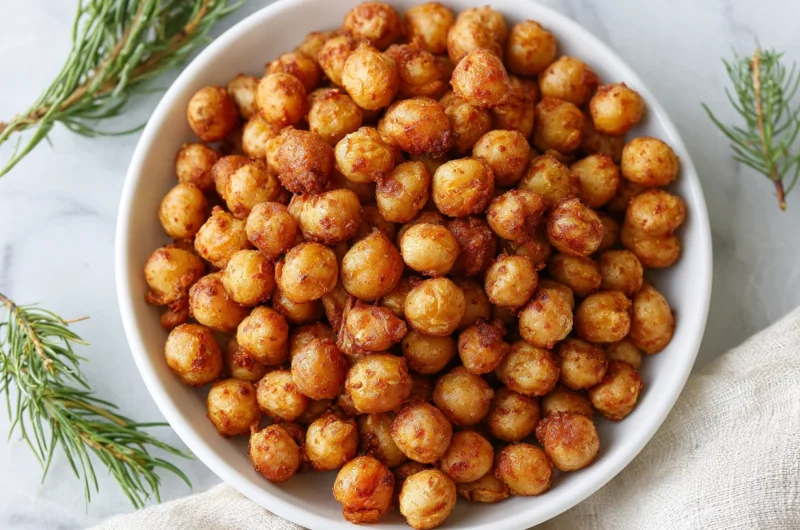 Spicy Roasted Chickpeas Recipe