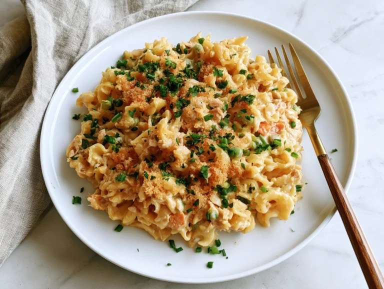 Tuna Noodle Casserole Recipe