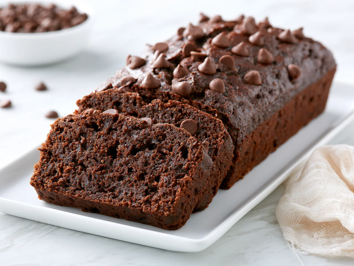 Vegan Chocolate Banana Bread Recipe