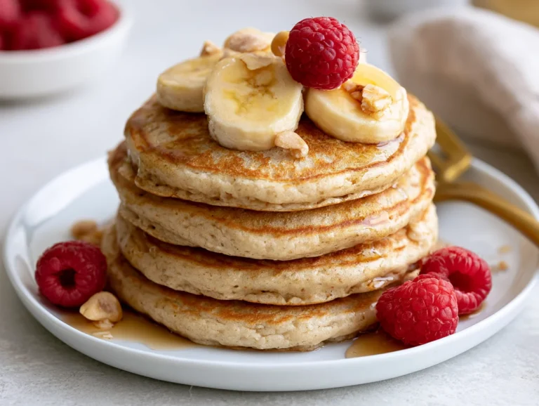 Vegan Pancakes with Maple Syrup Recipe