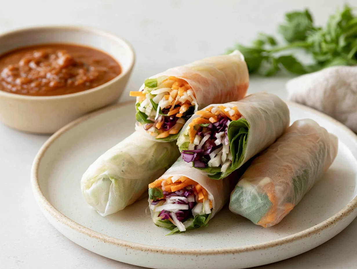 Vegan Rice Paper Rolls Recipe