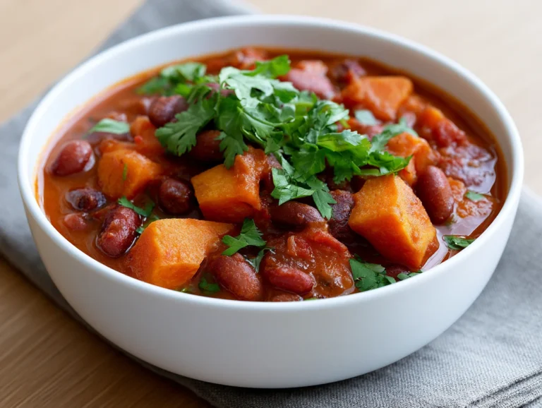 Vegan Sweet Potato Chili Recipe