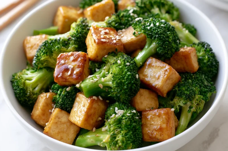 Vegan Tofu Stir-Fry with Broccoli Recipe