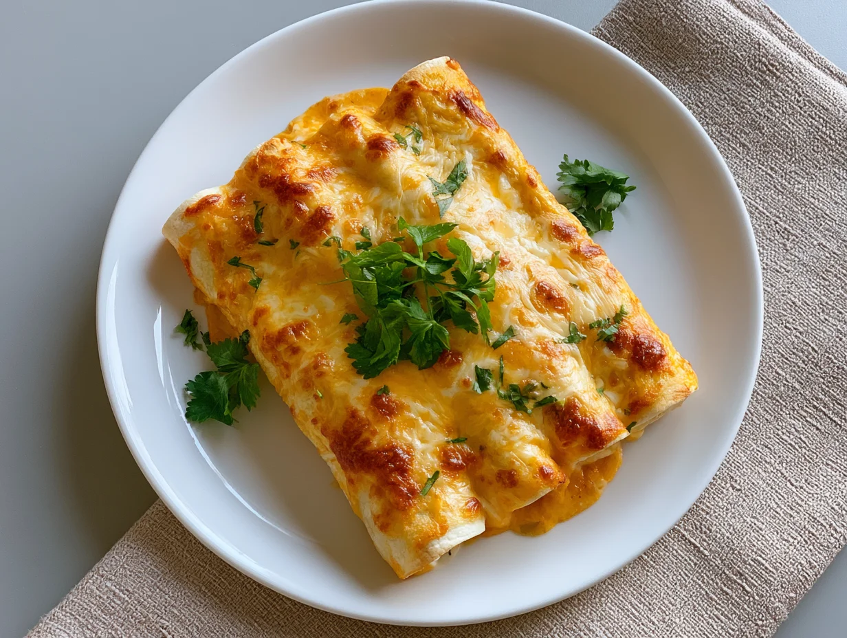 Cheesy Cheese Enchilada Recipe