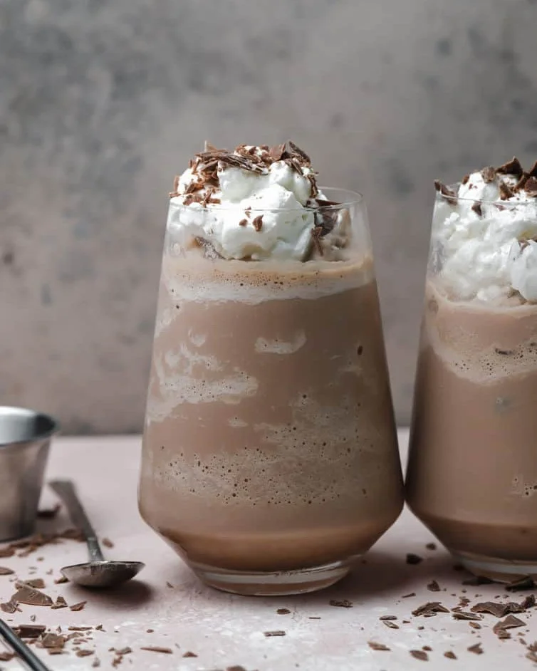 Creamy Frozen Hot Chocolate Recipe