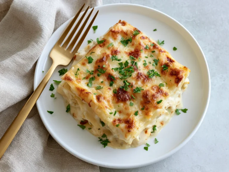 Creamy White Lasagna Recipe