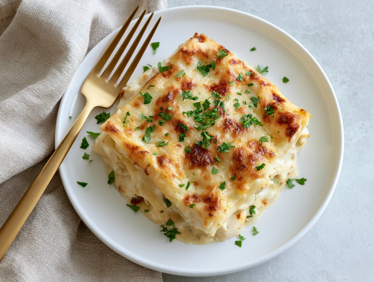 Creamy White Lasagna Recipe