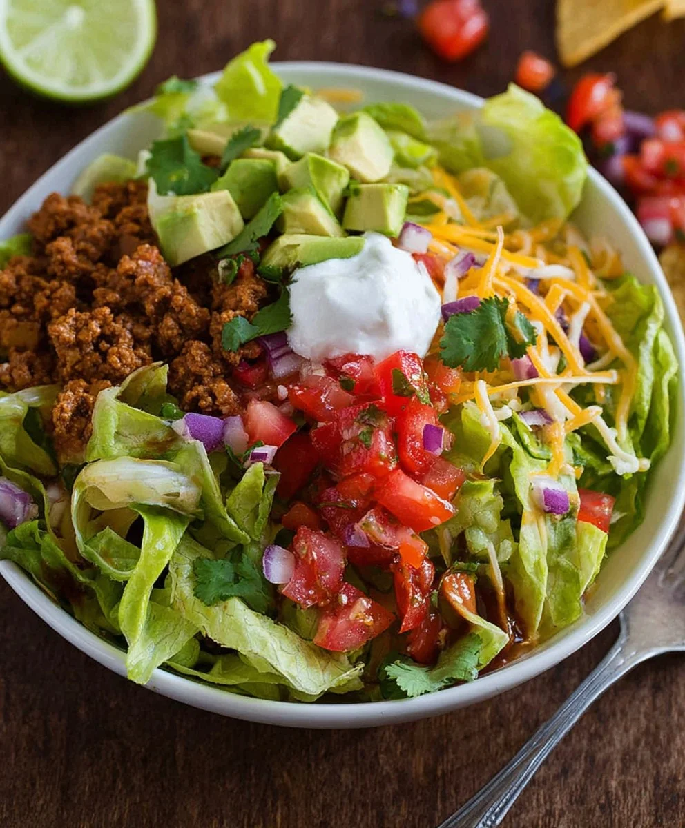 Fresh Taco Bowl Recipe